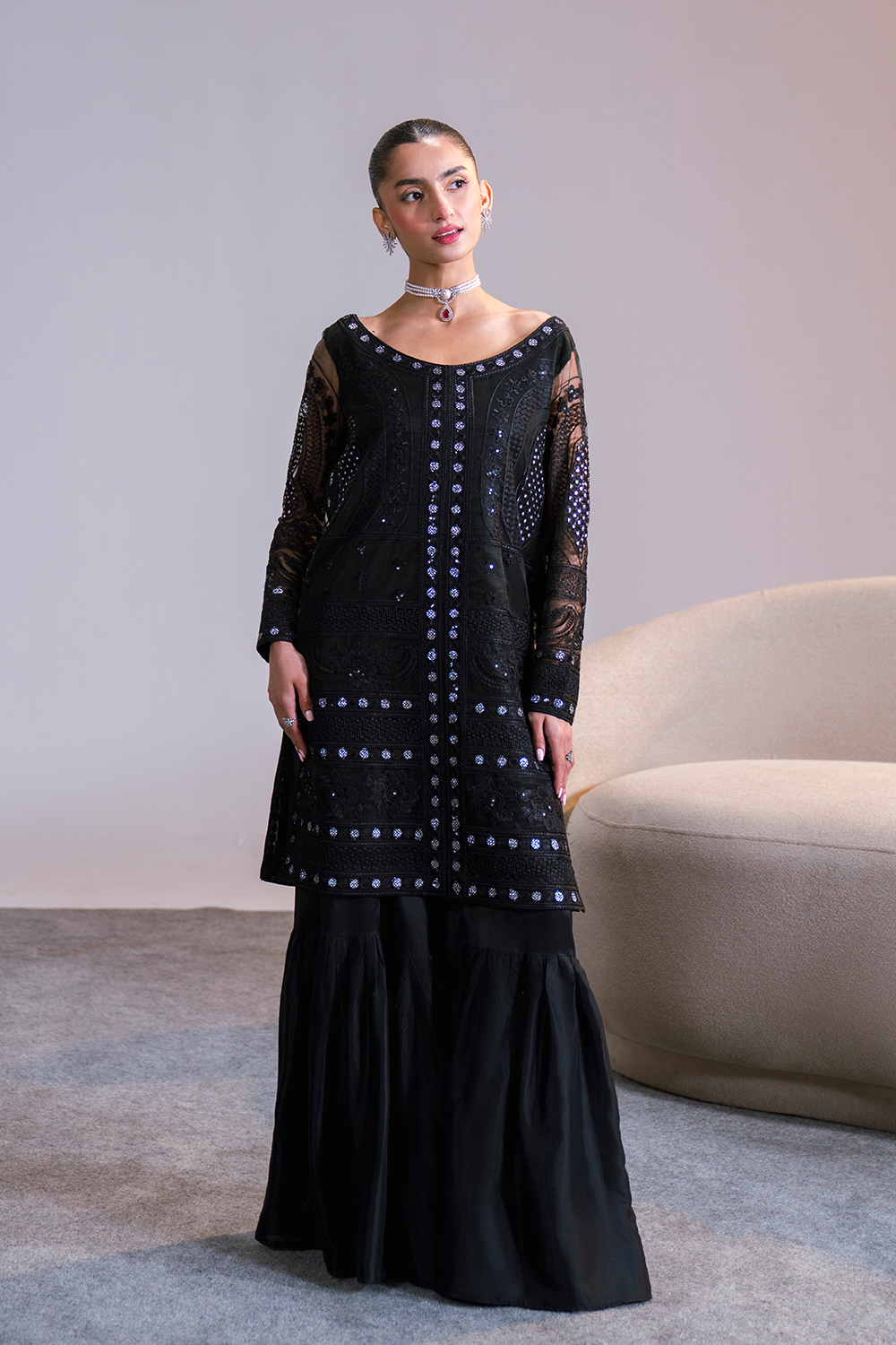 Maryum N Maria | Easy Glam | RHEA - MSS6035 - House Of Hania