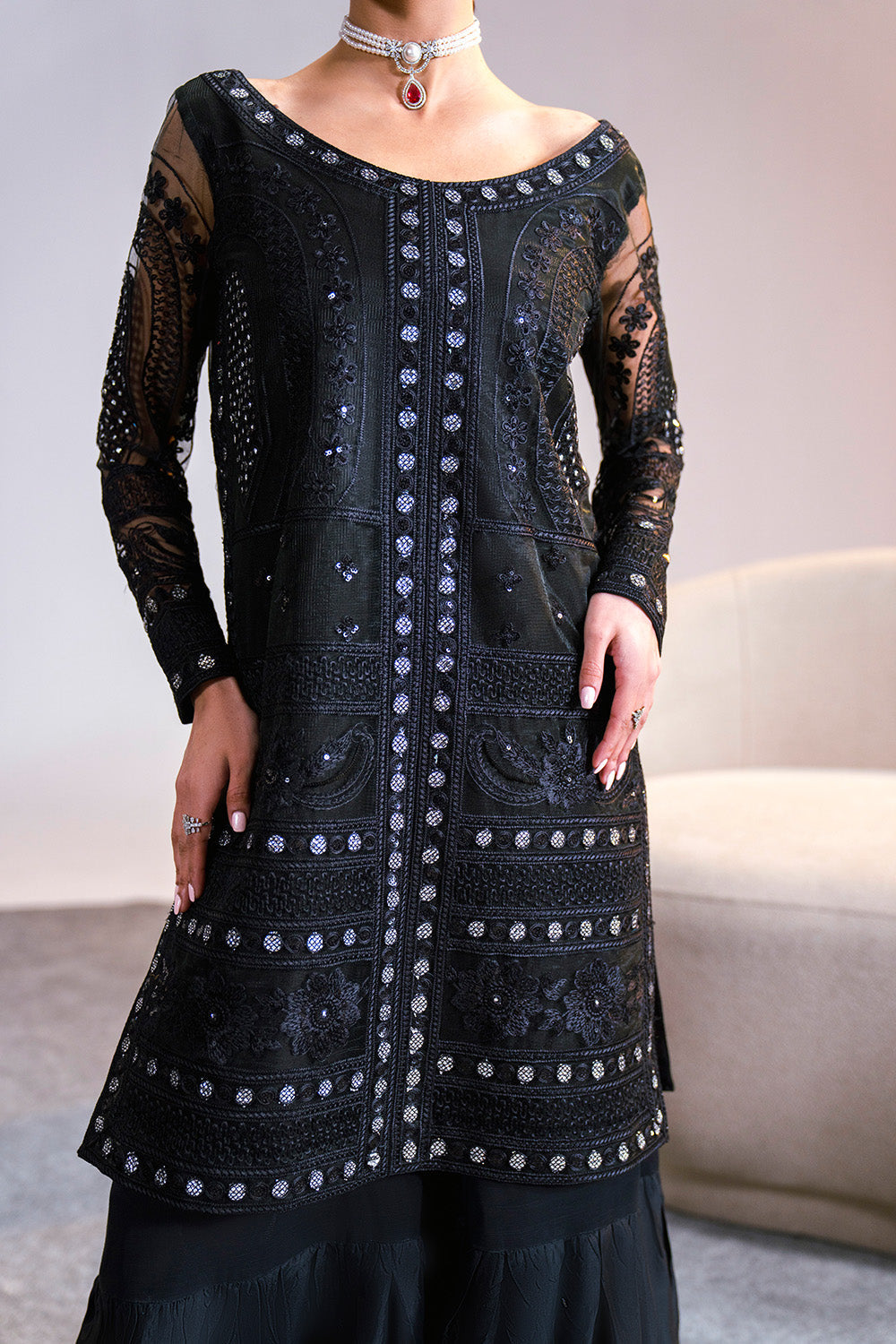 Maryum N Maria | Easy Glam | RHEA - MSS6035 - House Of Hania