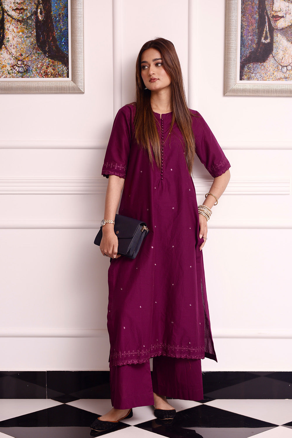 Maryum N Maria | Eid Edit vol 1 | FAY - MSS5695 - House Of Hania