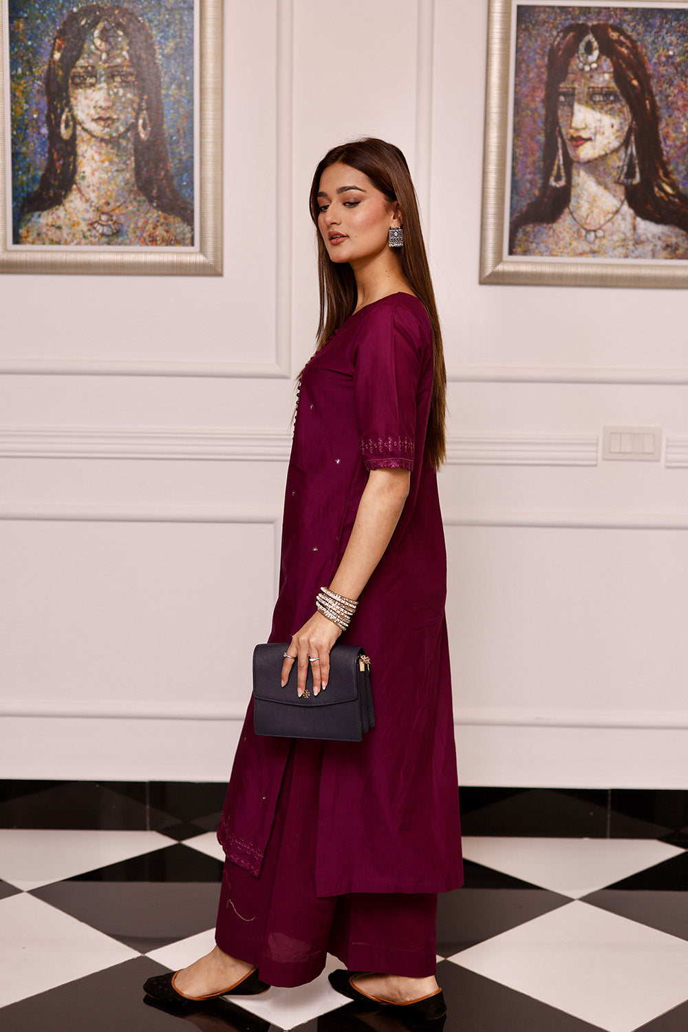 Maryum N Maria | Eid Edit vol 1 | FAY - MSS5695 - House Of Hania