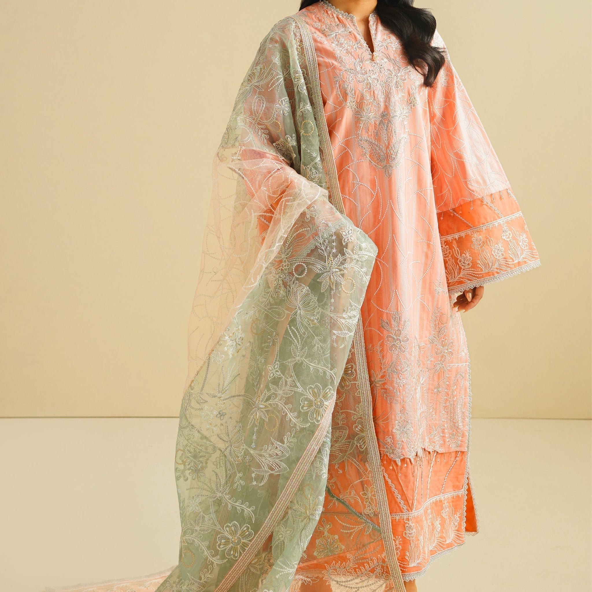 Maryum N Maria | Eid Luxury Lawn 24 | Aiza - House Of Hania