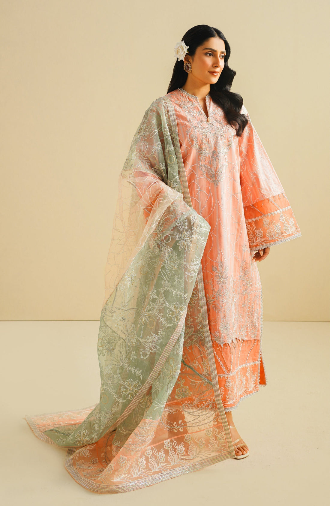 Maryum N Maria | Eid Luxury Lawn 24 | Aiza - House Of Hania