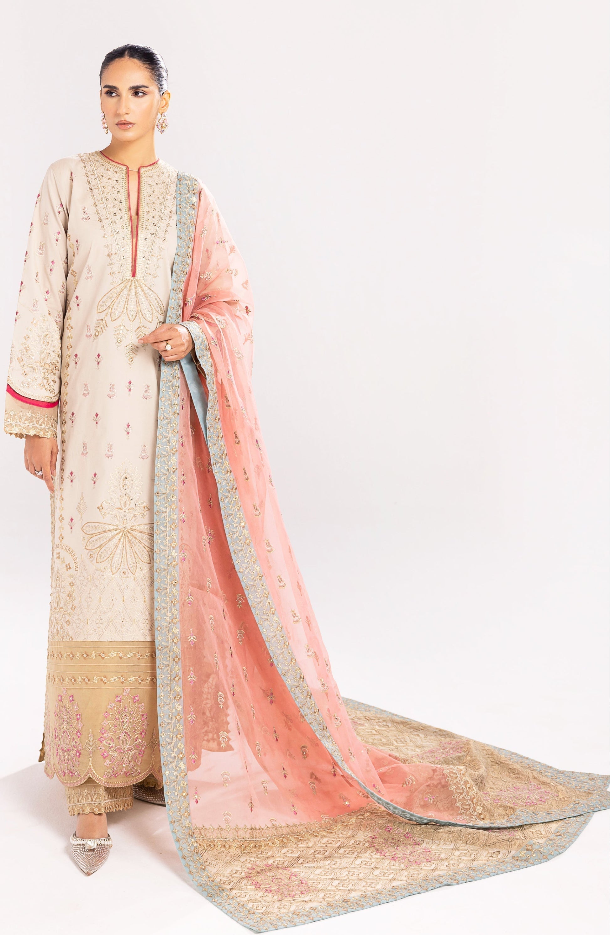 Maryum N Maria | Eid Luxury Lawn 24 | Alizeh - House Of Hania