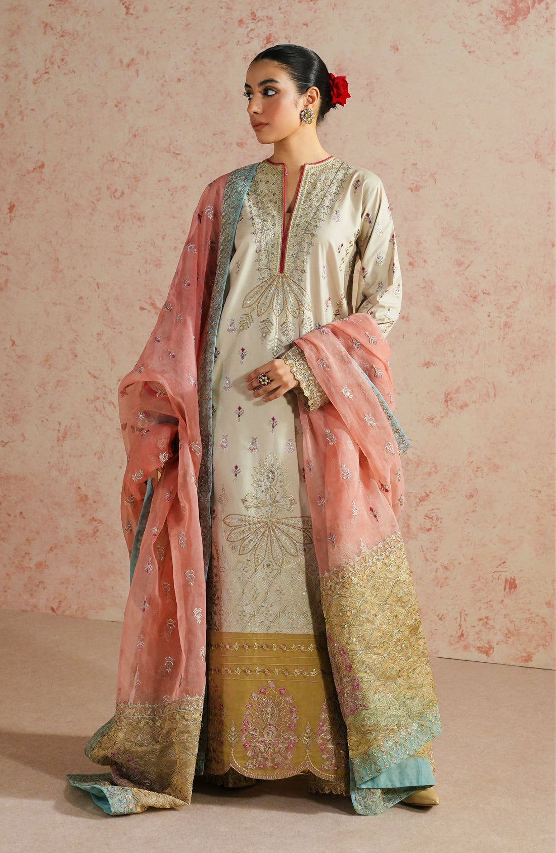 Maryum N Maria | Eid Luxury Lawn 24 | Alizeh - House Of Hania