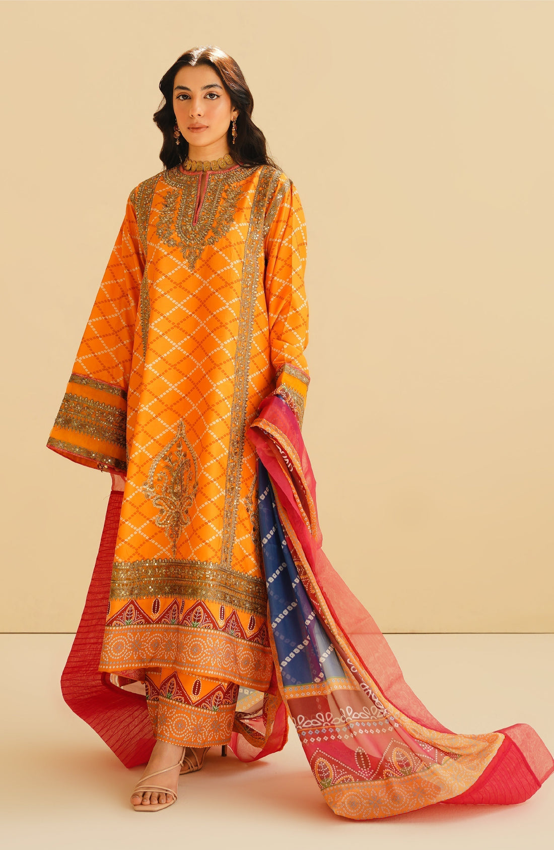 Maryum N Maria | Eid Luxury Lawn 24 | Bahar - House Of Hania