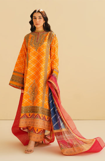 Maryum N Maria | Eid Luxury Lawn 24 | Bahar - House Of Hania