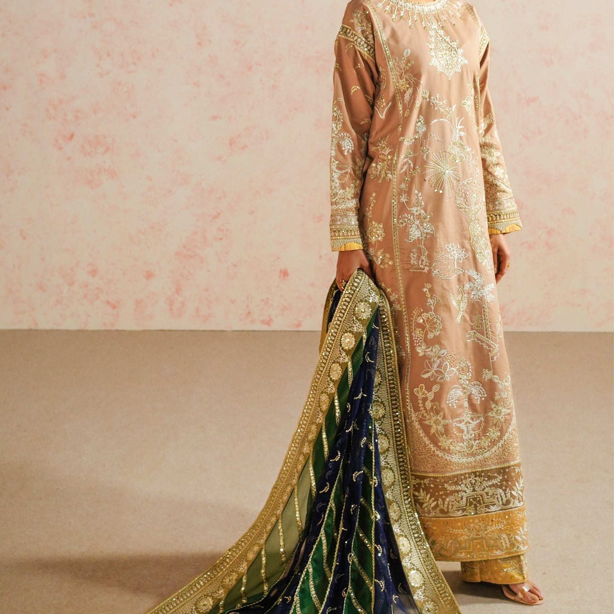 Maryum N Maria | Eid Luxury Lawn 24 | Fareena - House Of Hania