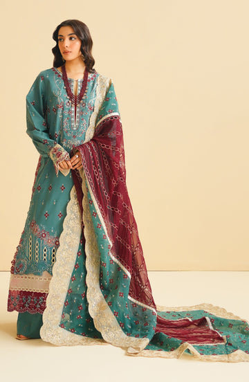 Maryum N Maria | Eid Luxury Lawn 24 | Laila - House Of Hania