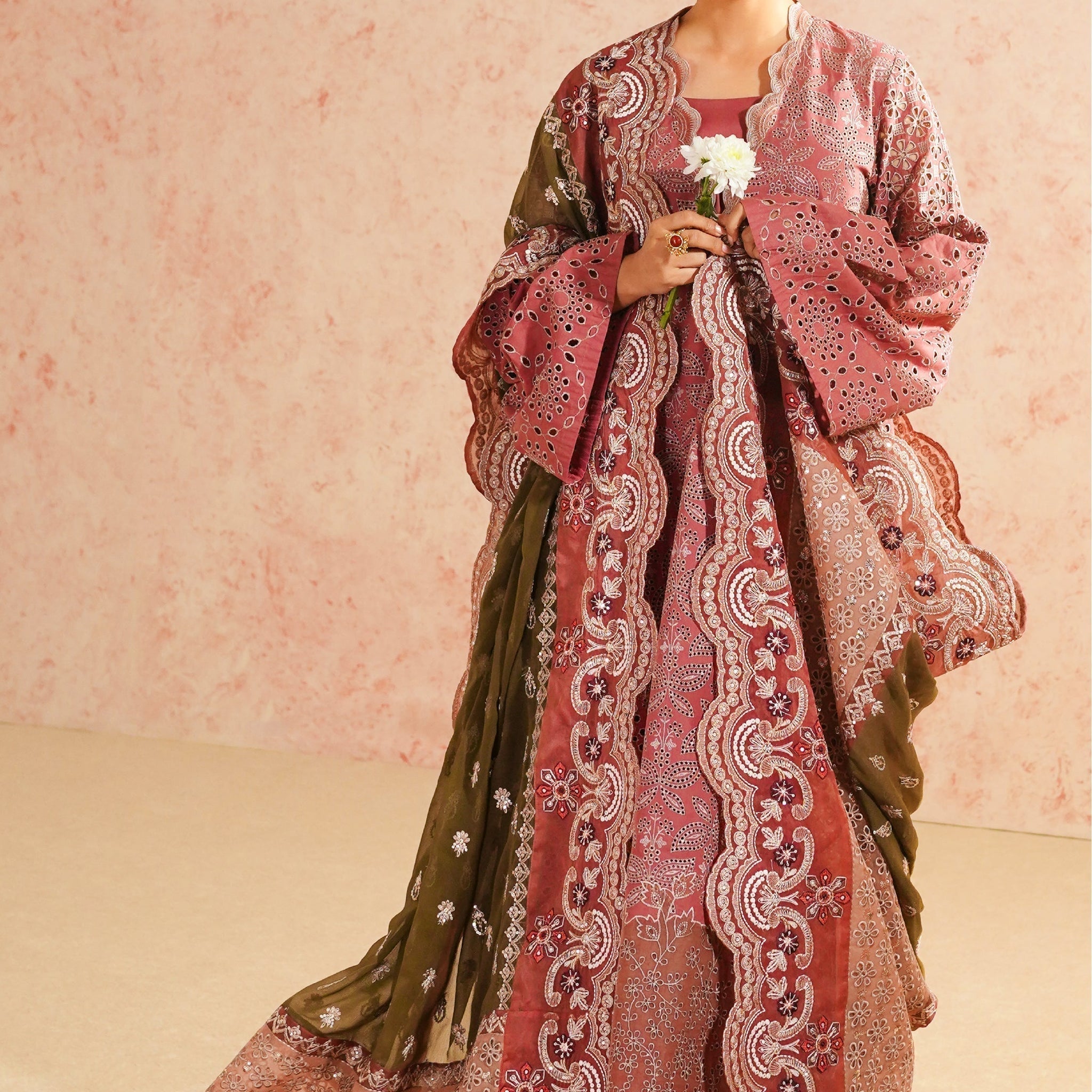 Maryum N Maria | Eid Luxury Lawn 24 | Roshan - House Of Hania