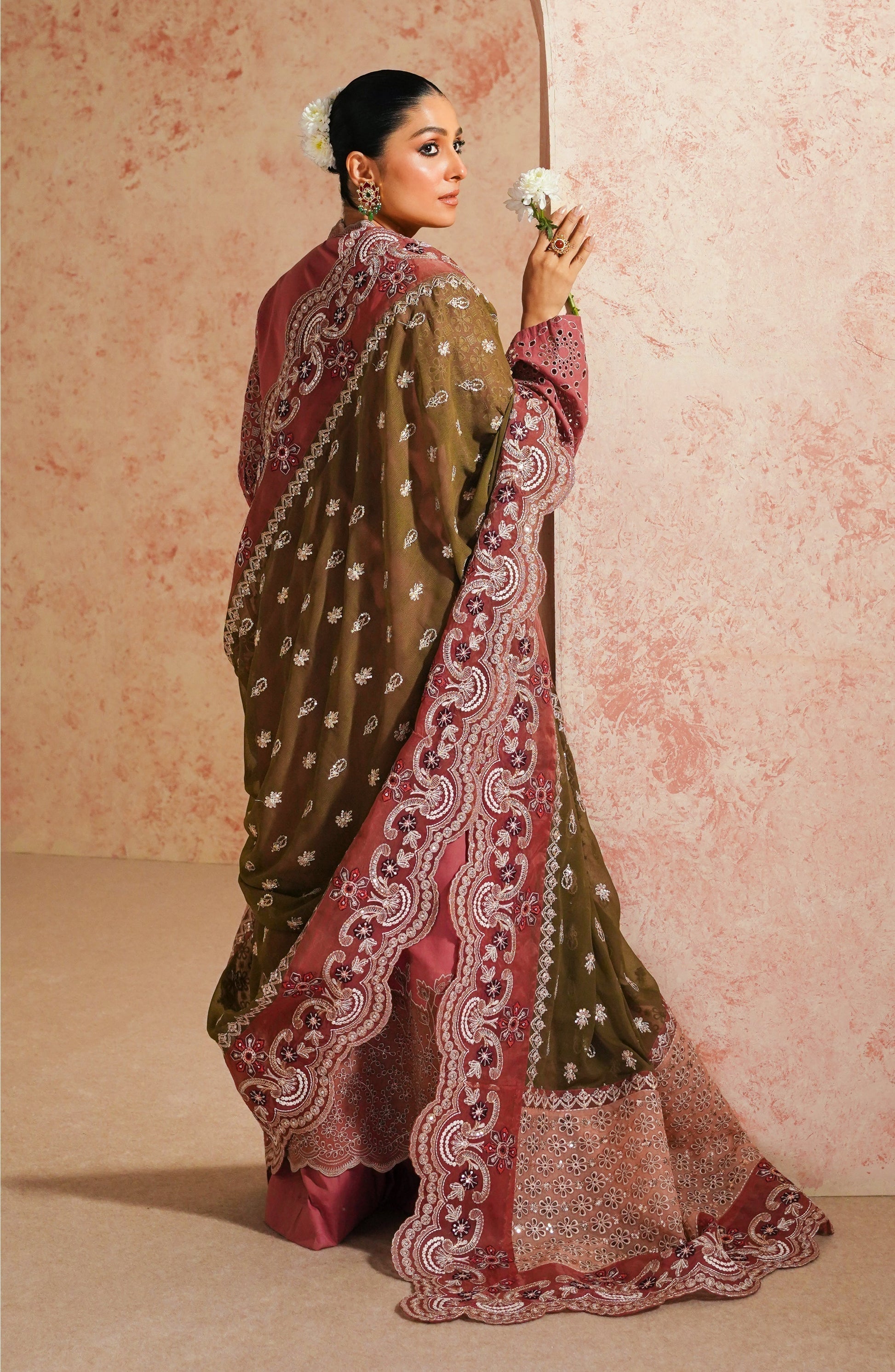 Maryum N Maria | Eid Luxury Lawn 24 | Roshan - House Of Hania