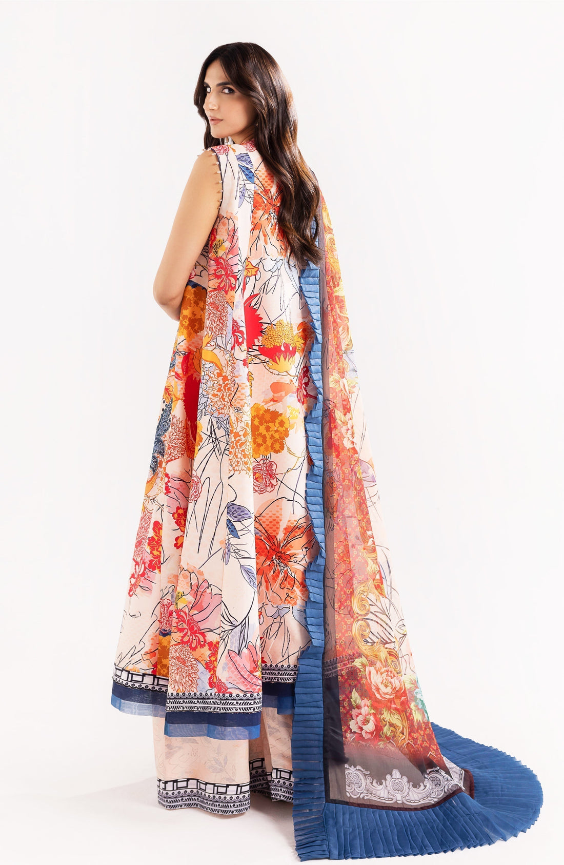 Maryum N Maria | Eid Luxury Lawn 24 | Shafaq - House Of Hania