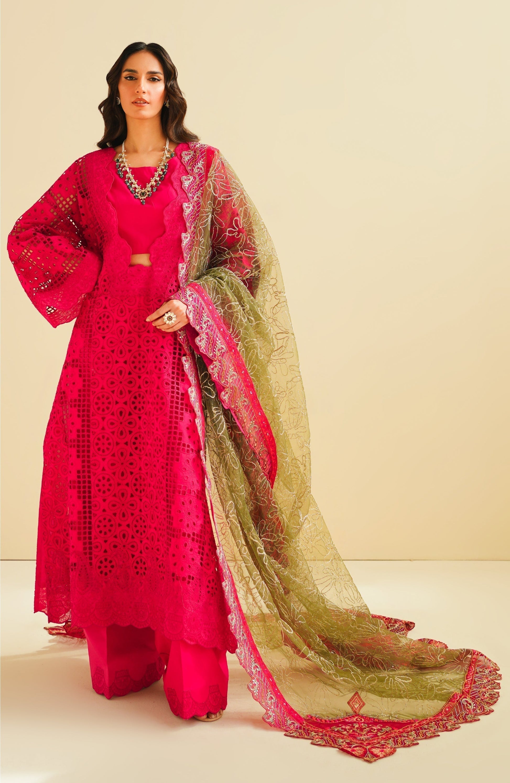 Maryum N Maria | Eid Luxury Lawn 24 | Yasmin - House Of Hania