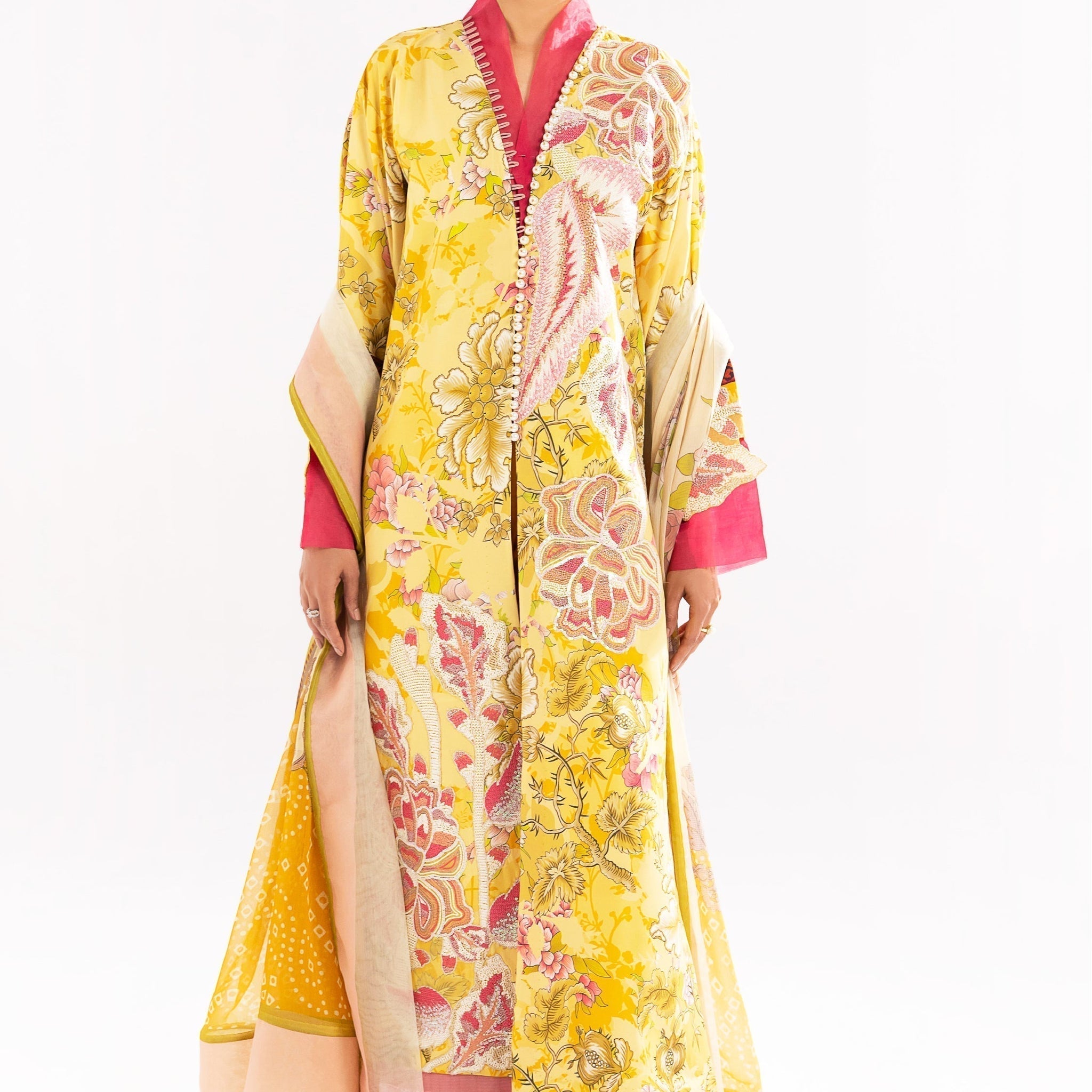Maryum N Maria | Eid Luxury Lawn 24 | Zohreh - House Of Hania