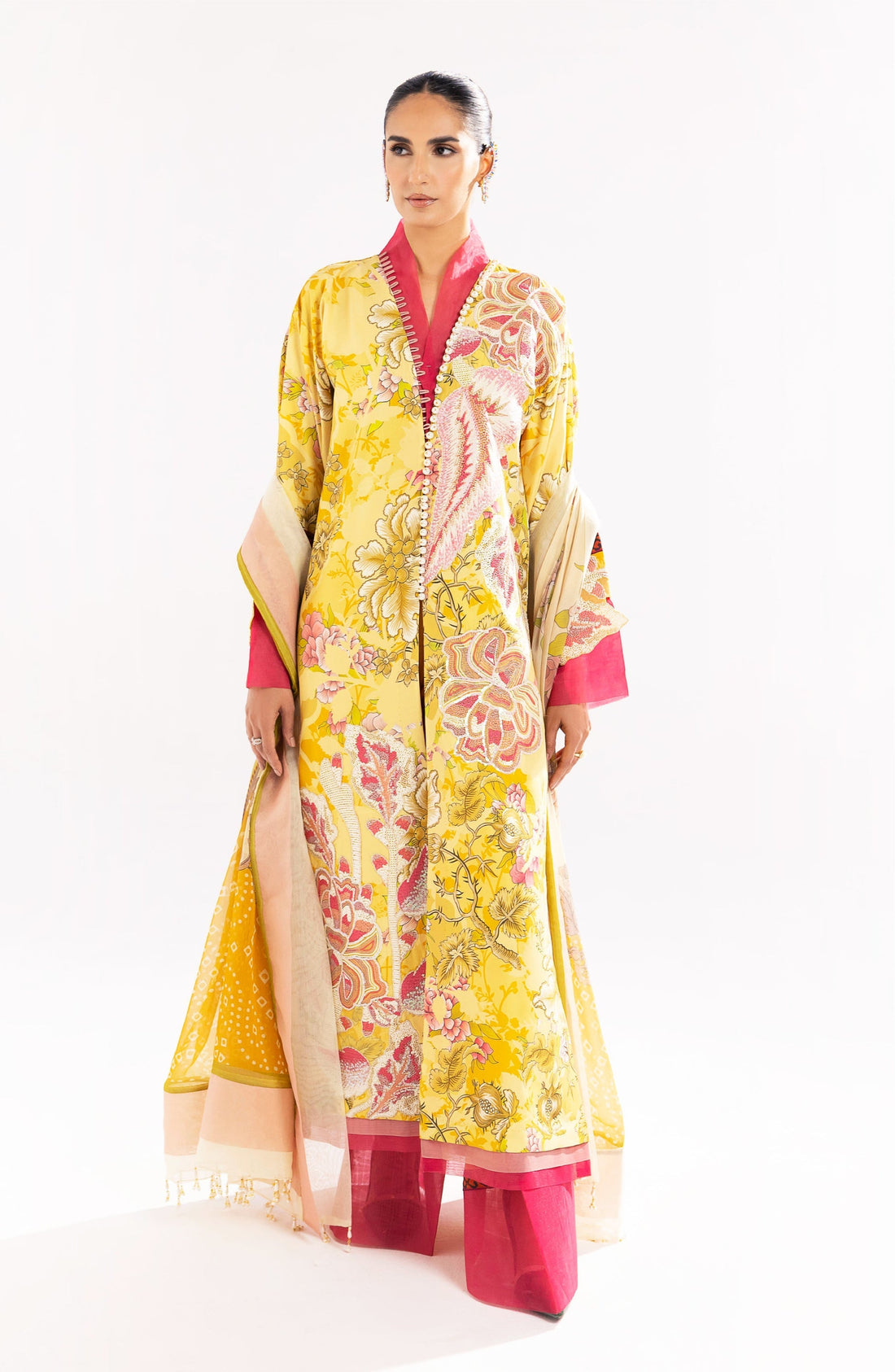 Maryum N Maria | Eid Luxury Lawn 24 | Zohreh - House Of Hania