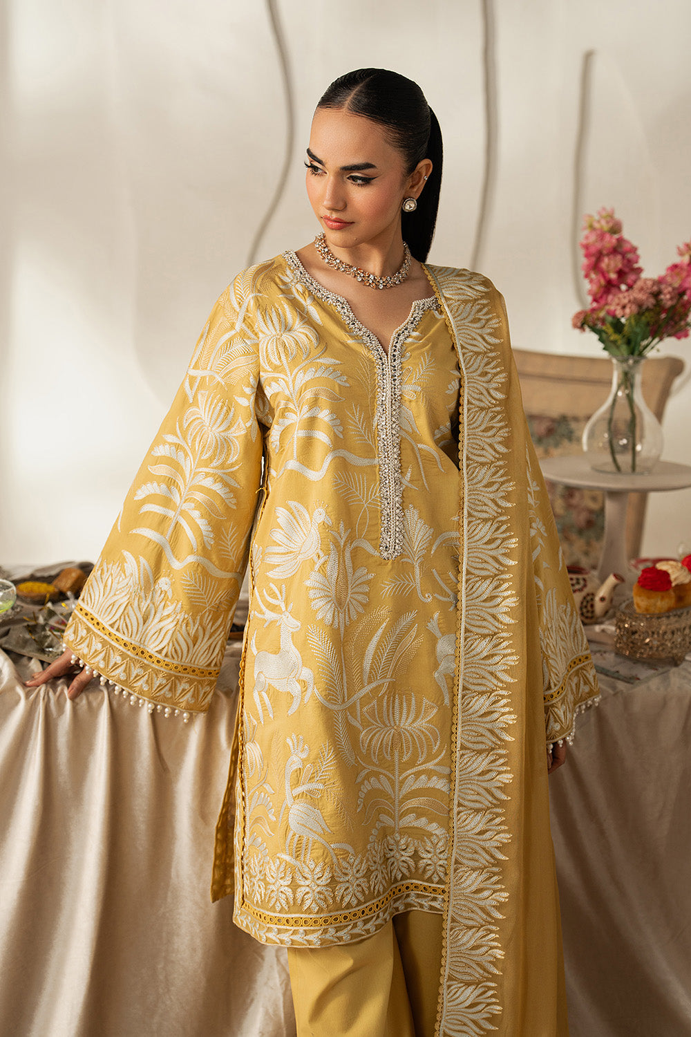 Maryum N Maria | Eid Luxury Lawn 26 | AVEEN - MSS6380 - House Of Hania