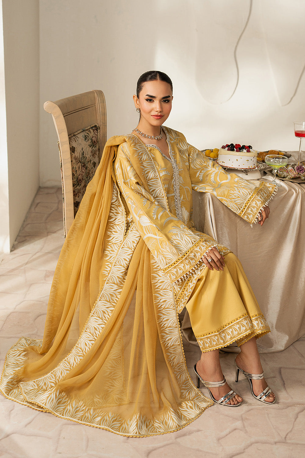 Maryum N Maria | Eid Luxury Lawn 26 | AVEEN - MSS6380 - House Of Hania