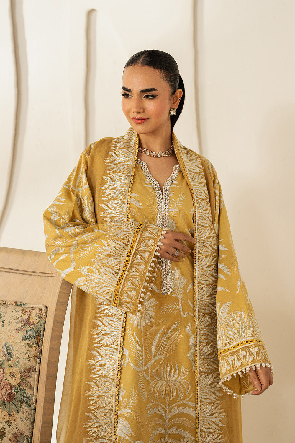 Maryum N Maria | Eid Luxury Lawn 26 | AVEEN - MSS6380 - House Of Hania