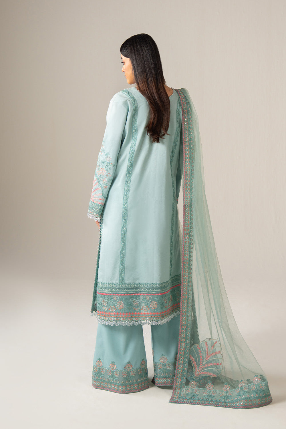 Maryum N Maria | Eid Luxury Lawn 26 | BANIN - MSS6368 - House Of Hania