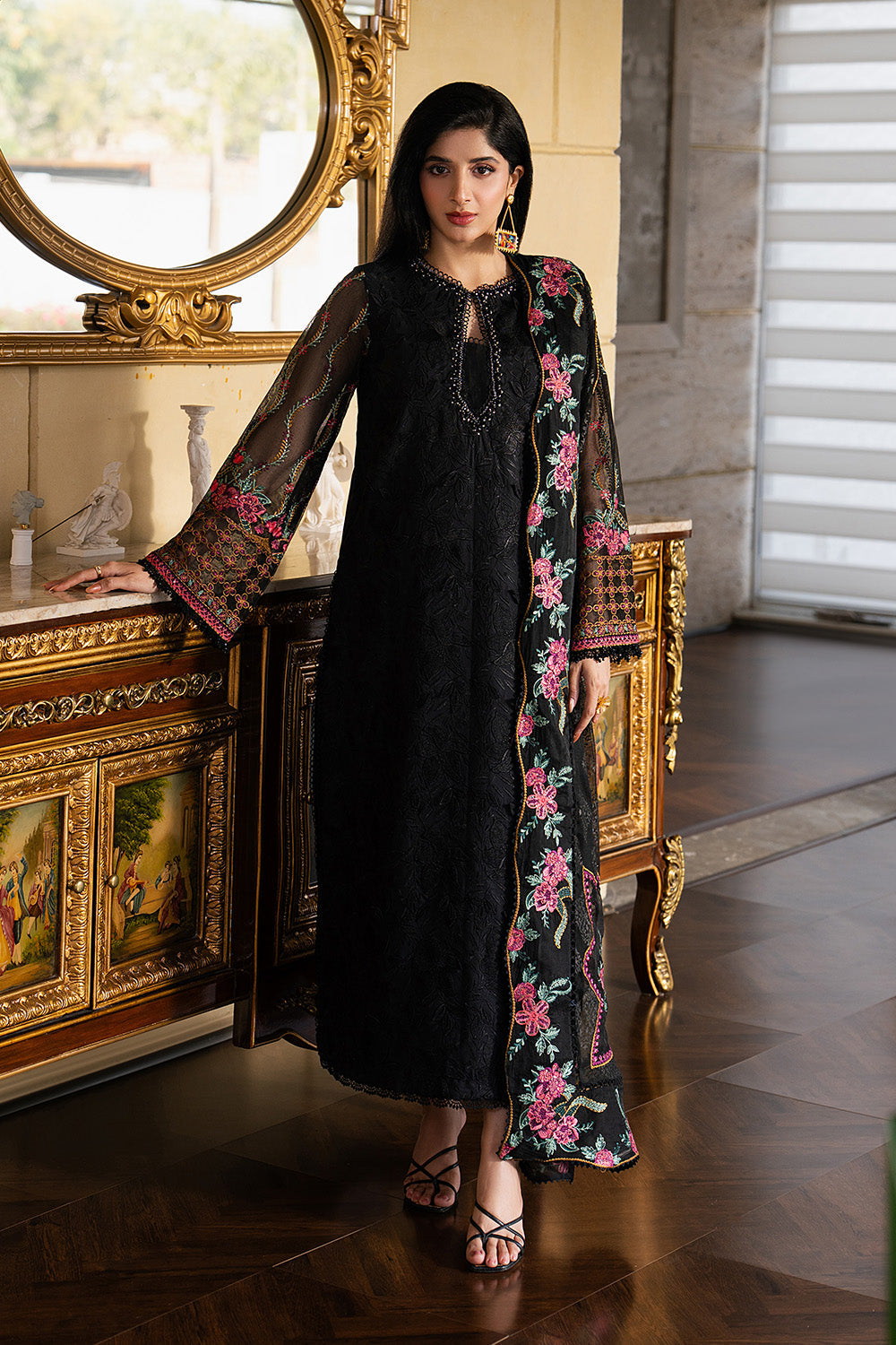 Maryum N Maria | Eid Luxury Lawn 26 | EVELINA - MSS6339 - House Of Hania