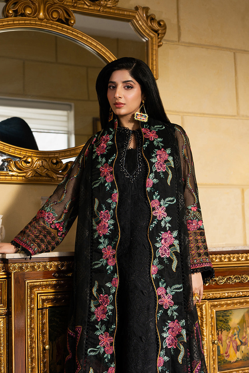Maryum N Maria | Eid Luxury Lawn 26 | EVELINA - MSS6339 - House Of Hania
