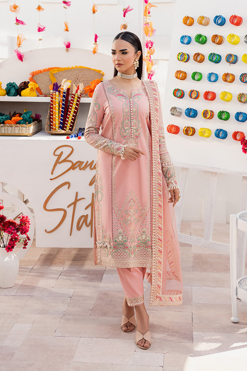Maryum N Maria | Eid Luxury Lawn 26 | HAWRAA - MSS6370 - House Of Hania