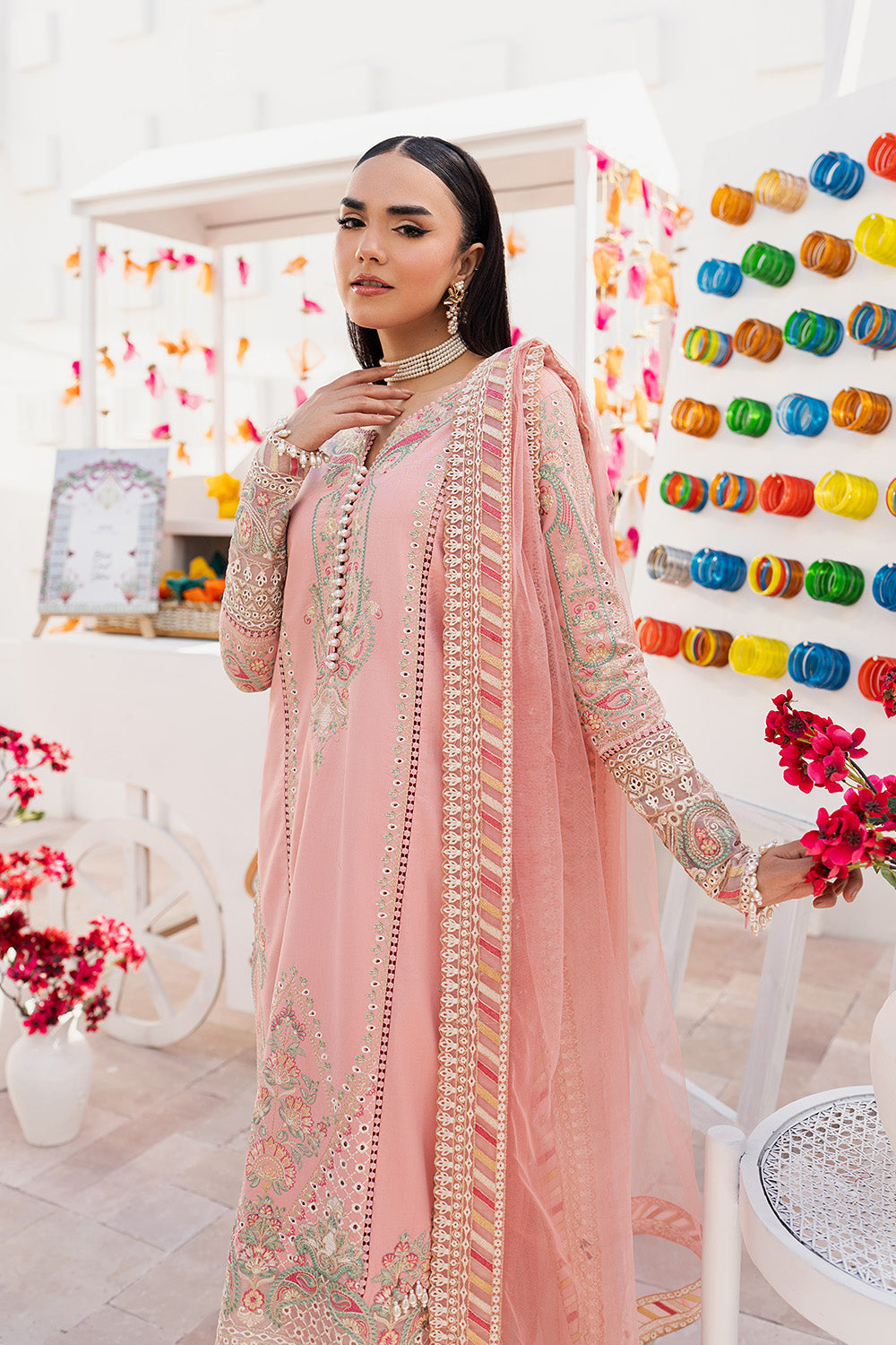 Maryum N Maria | Eid Luxury Lawn 26 | HAWRAA - MSS6370 - House Of Hania