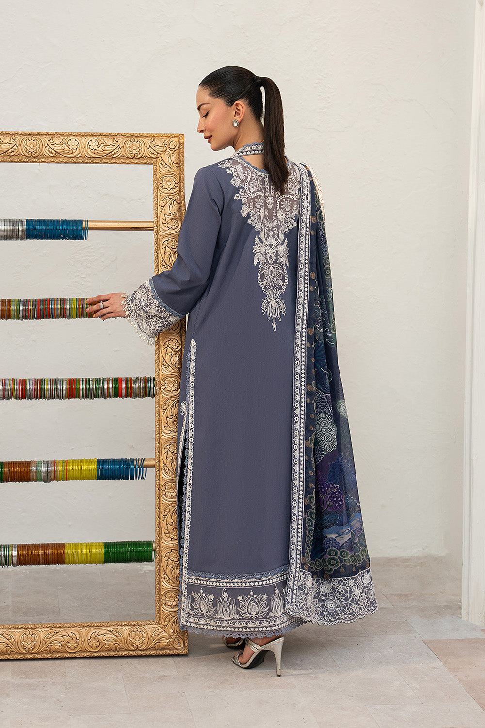 Maryum N Maria | Eid Luxury Lawn 26 | MAYSOON - MSS6379 - House Of Hania