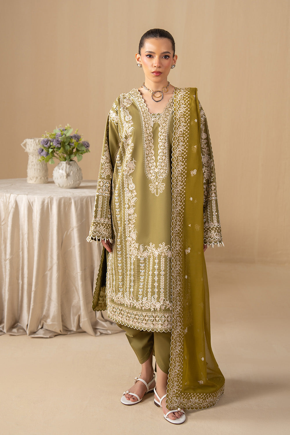 Maryum N Maria | Eid Luxury Lawn 26 | NARIN - MSS6382 - House Of Hania