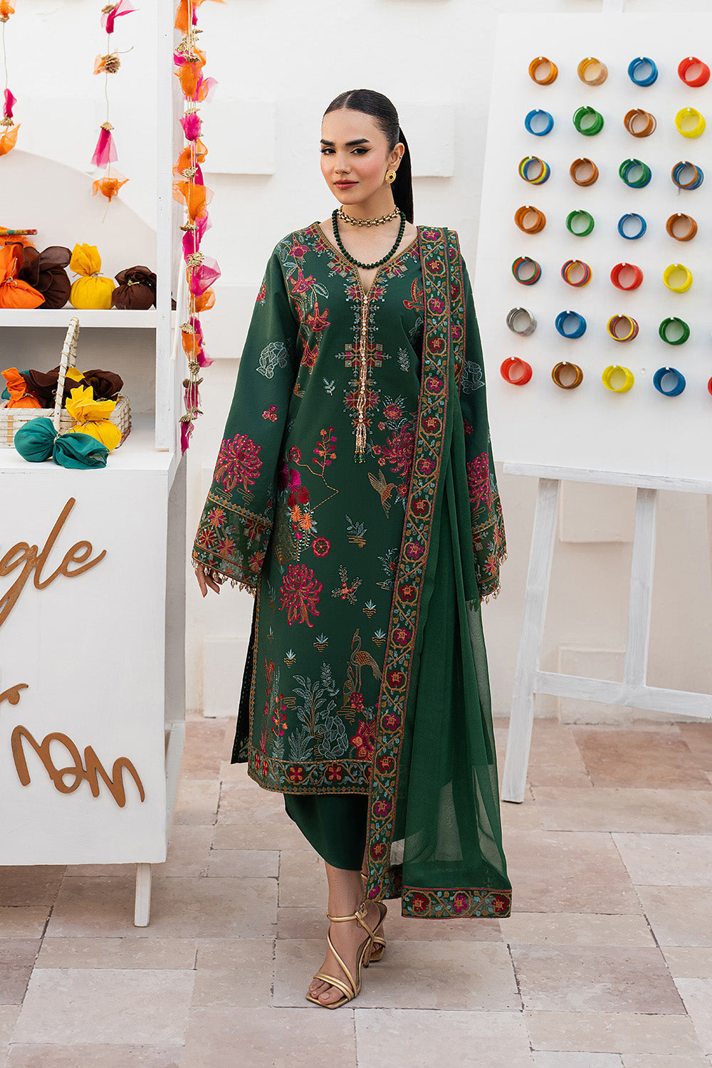 Maryum N Maria | Eid Luxury Lawn 26 | NOORAIN - MSS6378 - House Of Hania