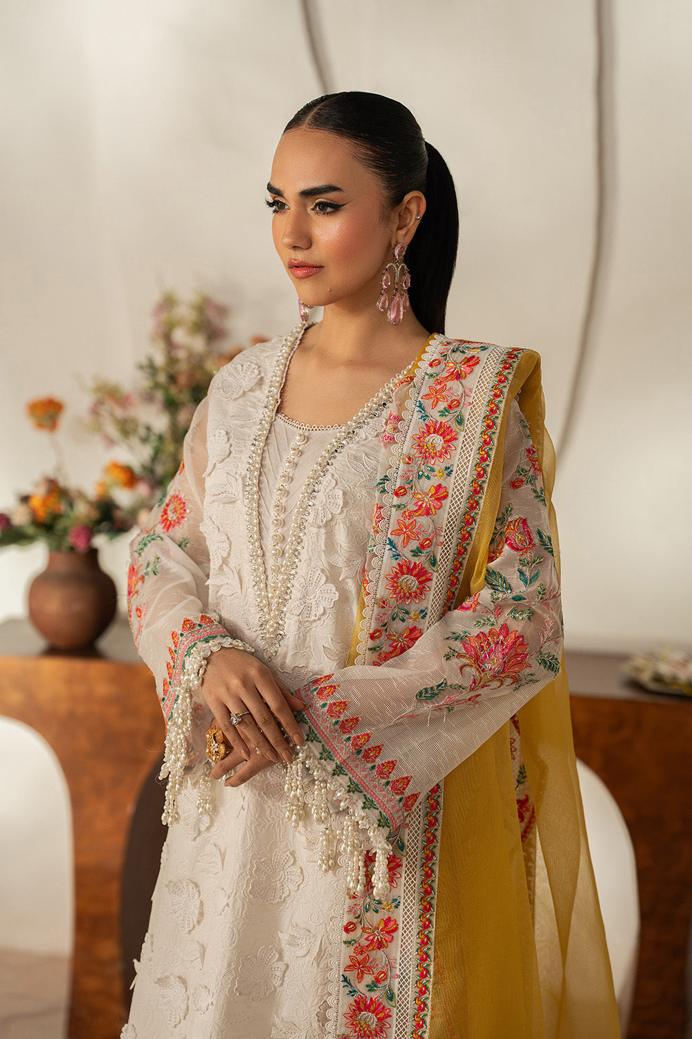 Maryum N Maria | Eid Luxury Lawn 26 | TALIN - MSS6376 - House Of Hania