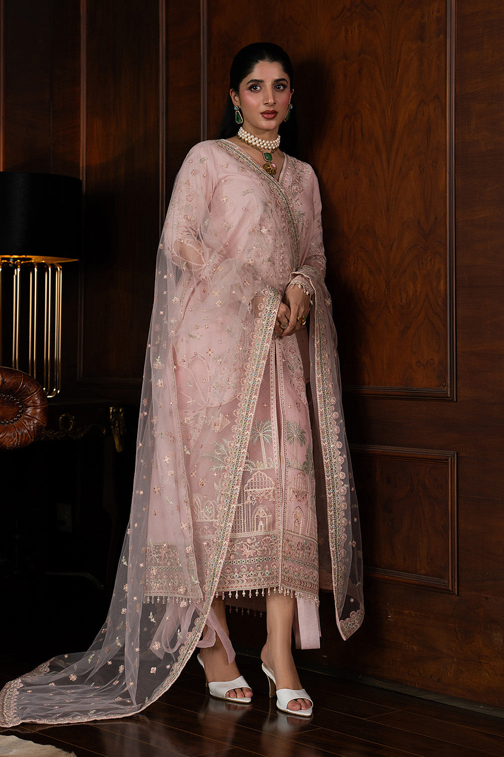 Maryum N Maria | Eid Luxury Lawn 26 | YULEA - MSS6340 - House Of Hania
