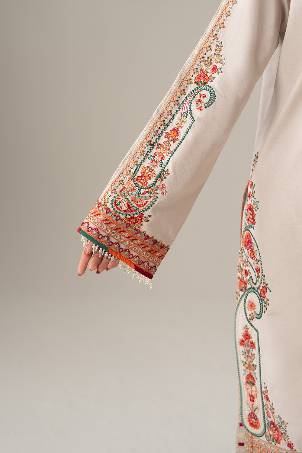 Maryum N Maria | Eid Luxury Lawn 26 | ZAHRAA - MSS6377 - House Of Hania