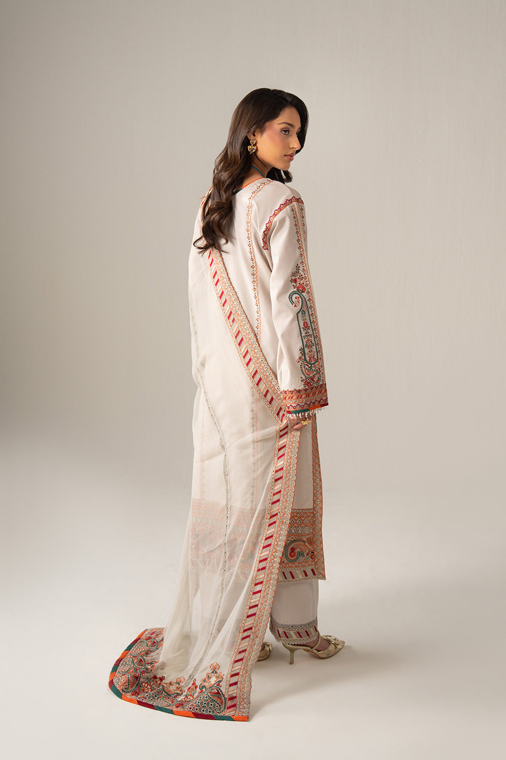Maryum N Maria | Eid Luxury Lawn 26 | ZAHRAA - MSS6377 - House Of Hania