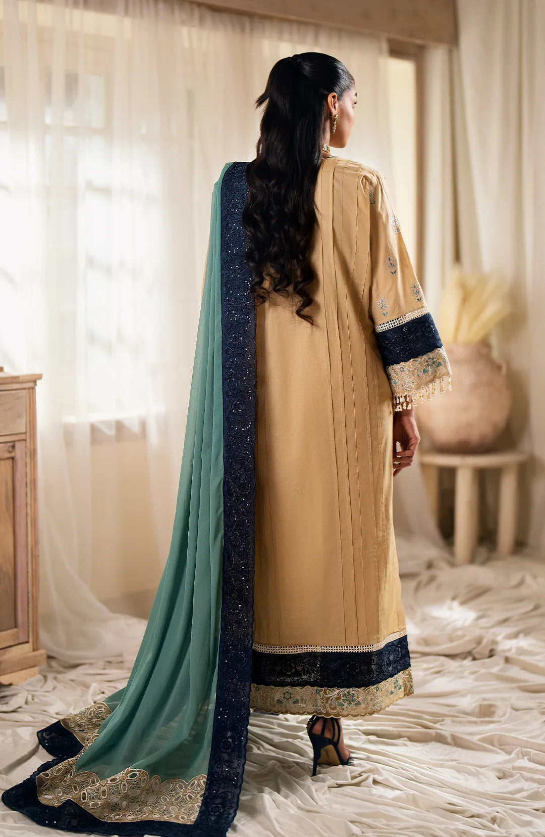 Maryum  N Maria | Eid ul Azha Luxury Lawn | AUSET - MS24-623 - House Of Hania