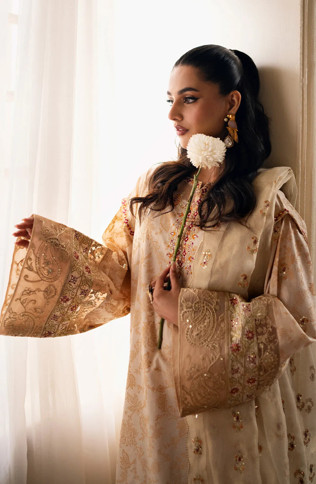 Maryum  N Maria | Eid ul Azha Luxury Lawn | ESHE - MS24-624 - House Of Hania