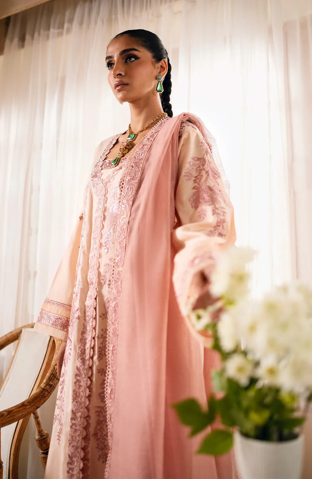 Maryum  N Maria | Eid ul Azha Luxury Lawn | FUKAYNA - MS24-622 - House Of Hania