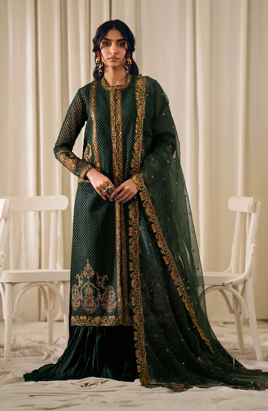 Maryum  N Maria | Eid ul Azha Luxury Lawn | MASIKA - MS24-613 - House Of Hania