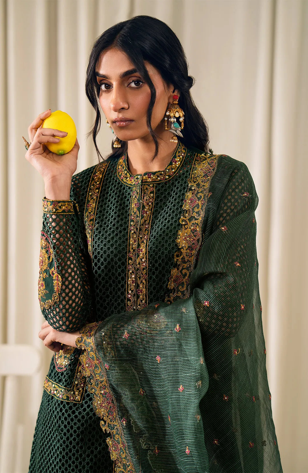 Maryum  N Maria | Eid ul Azha Luxury Lawn | MASIKA - MS24-613 - House Of Hania