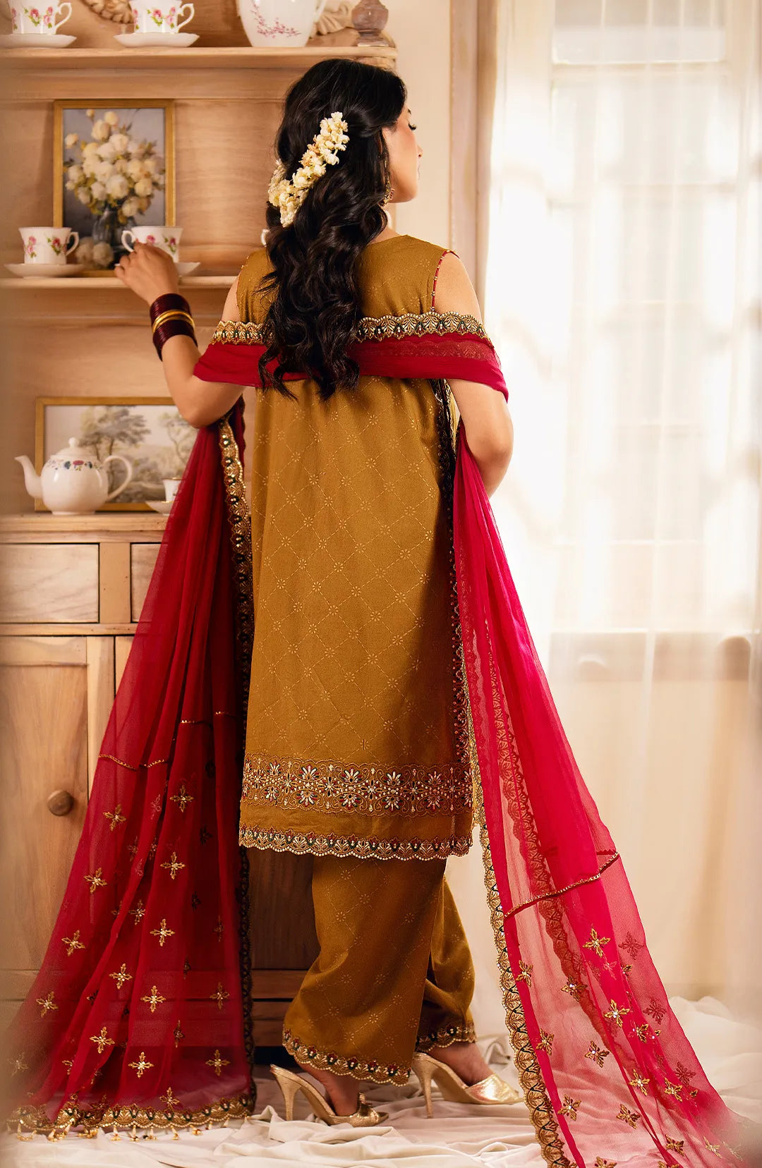 Maryum  N Maria | Eid ul Azha Luxury Lawn | REHEMA - MS24-617 - House Of Hania