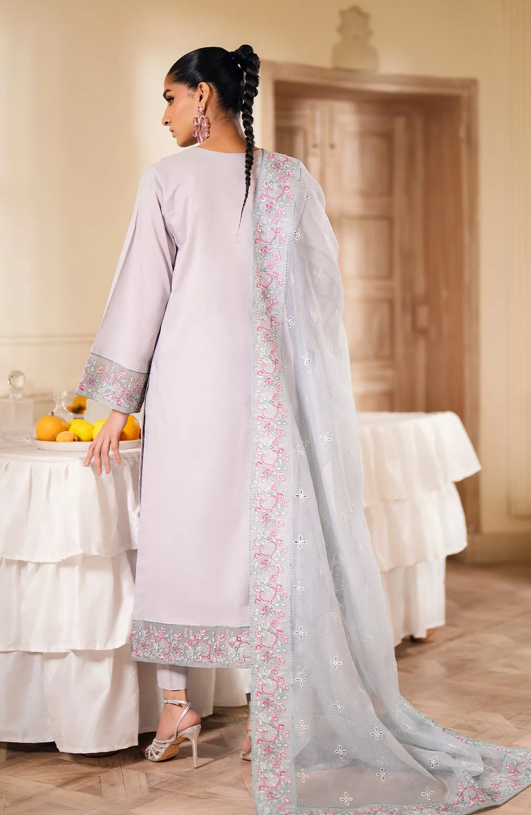 Maryum  N Maria | Eid ul Azha Luxury Lawn | SEKHMET - MS24-618 - House Of Hania