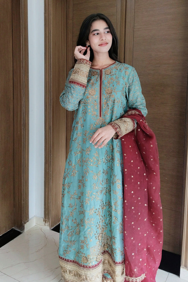 Maryum N Maria | Farisha Formals| SOPHIA - MW40088 - House Of Hania