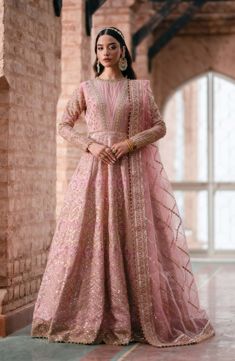 Maryum N Maria | Gul Posh Wedding Formals | MEHER UN NISA - MS40061 - House Of Hania