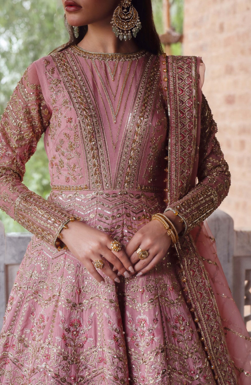 Maryum N Maria | Gul Posh Wedding Formals | MEHER UN NISA - MS40061 - House Of Hania