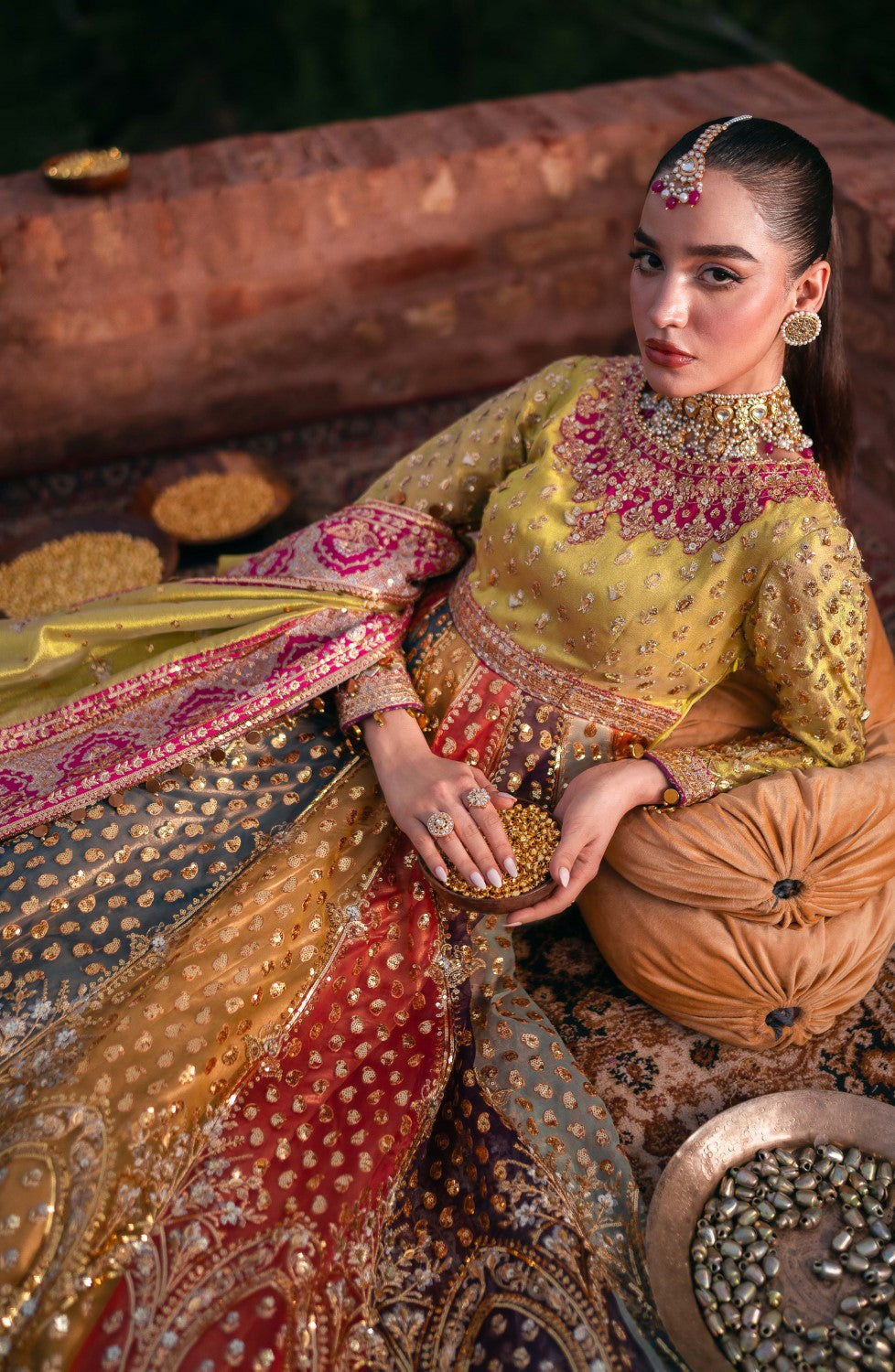 Maryum N Maria | Gul Posh Wedding Formals | PAKEEZA - MS40069 - House Of Hania