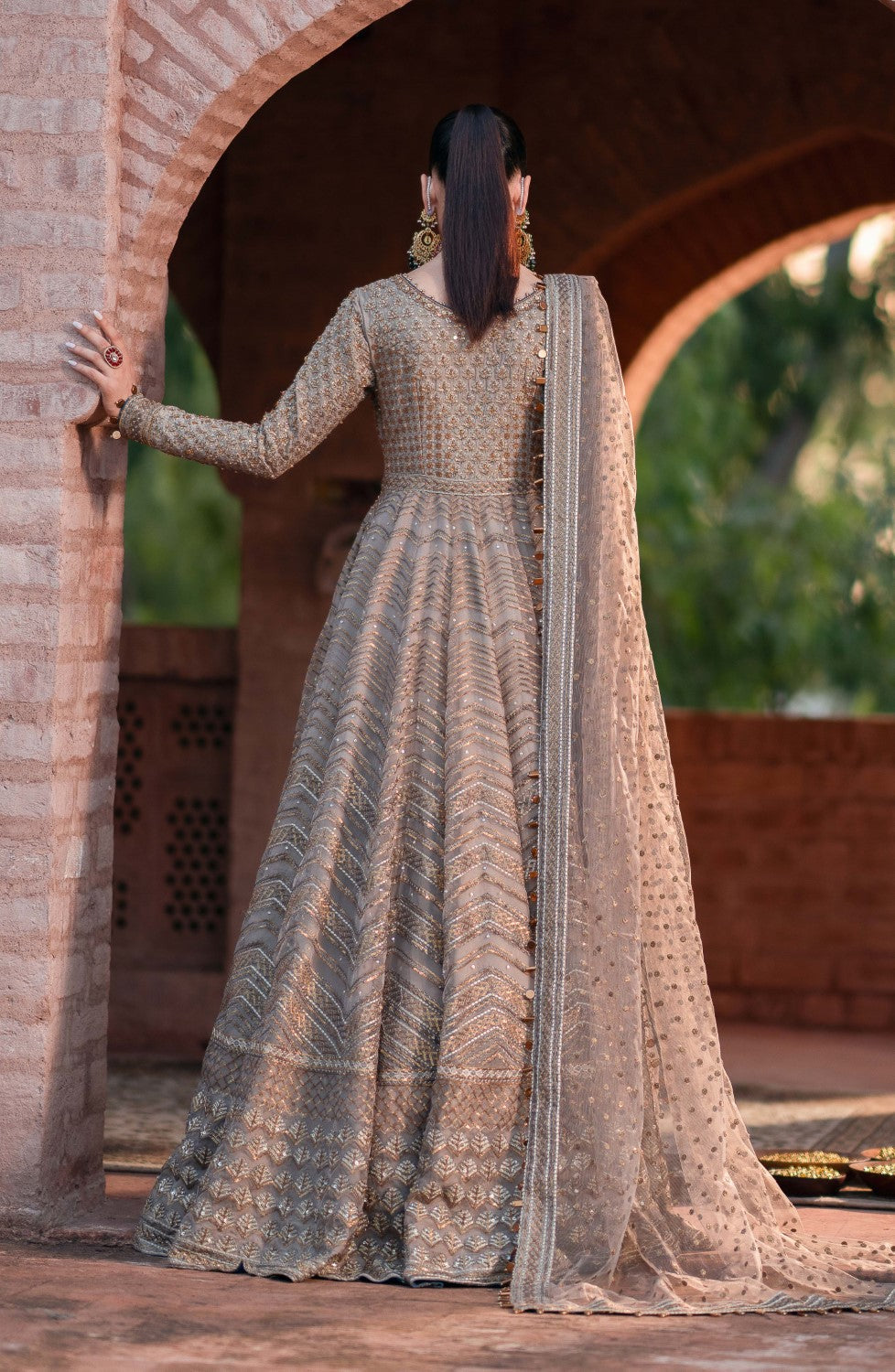 Maryum N Maria | Gul Posh Wedding Formals | SHEHAR BANO - MS40063 - House Of Hania