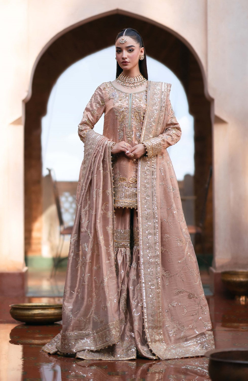Maryum N Maria | Gul Posh Wedding Formals | UMRAO JAAN - MS40067 - House Of Hania