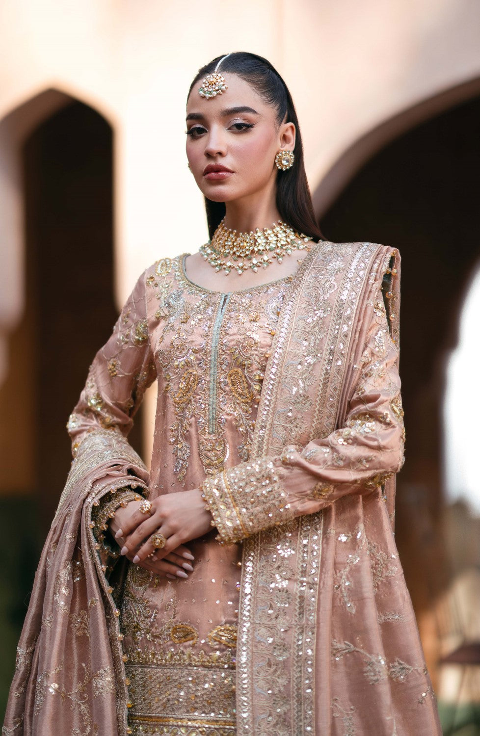 Maryum N Maria | Gul Posh Wedding Formals | UMRAO JAAN - MS40067 - House Of Hania