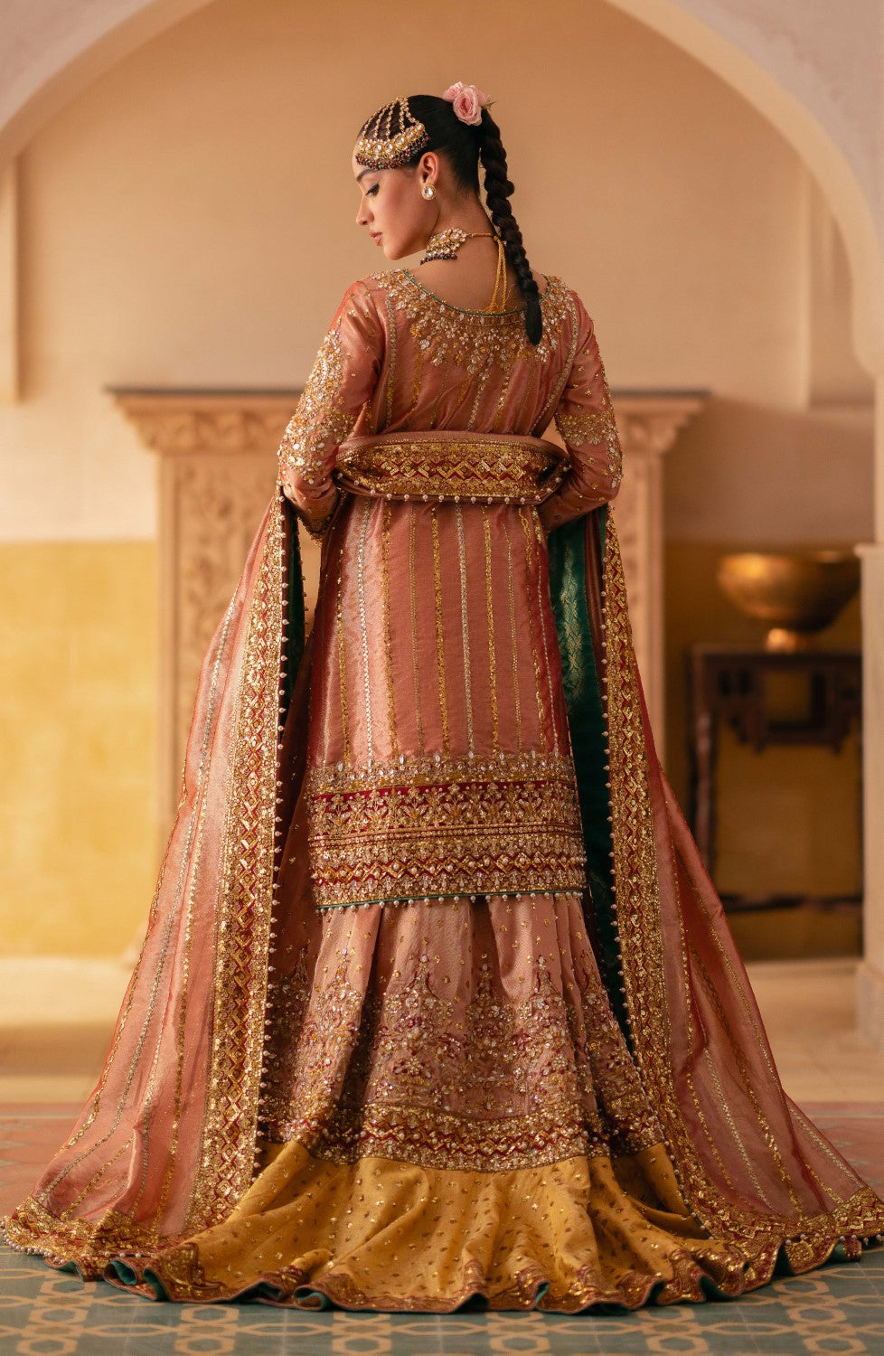 Maryum N Maria | Gul Posh Wedding Formals | ZUMANI BEGUM - MS40068 - House Of Hania