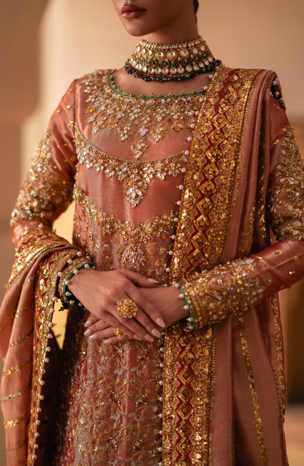 Maryum N Maria | Gul Posh Wedding Formals | ZUMANI BEGUM - MS40068 - House Of Hania
