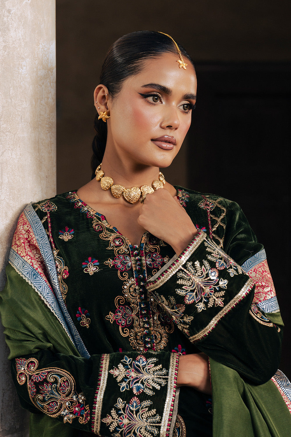 Maryum N Maria | Gulshan e Makhmal | AURÉLIE - MWS5886 - House Of Hania